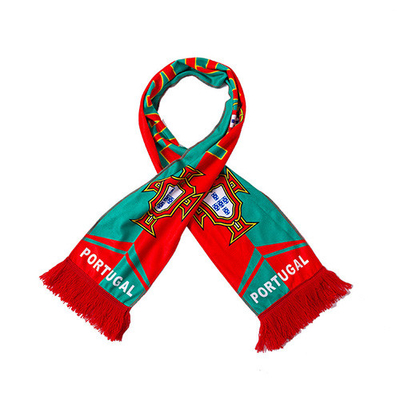 National Soccer Scarf Qatar Espana Brazil Portugal France Football Fans Scarves