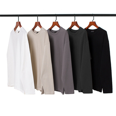 50% Cotton 50% Polyester Long Sleeve Sweatshirts French Terry Sweatshirt