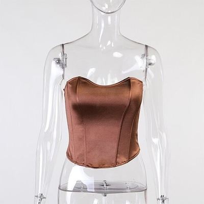 OEM 2023 spring and summer new fish bone polyester  small vest female