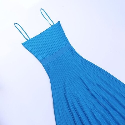 OEM Women's skirt 2022 Autumn new sexy polyester  wool sleeveless skirt dress