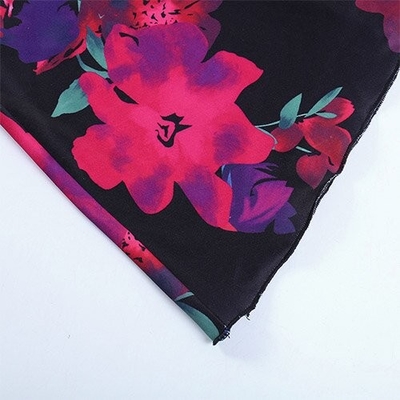 OEM European and American leisure polyrster sleeveless short skirt sexy V -neck rose printed ruffled camisole dress