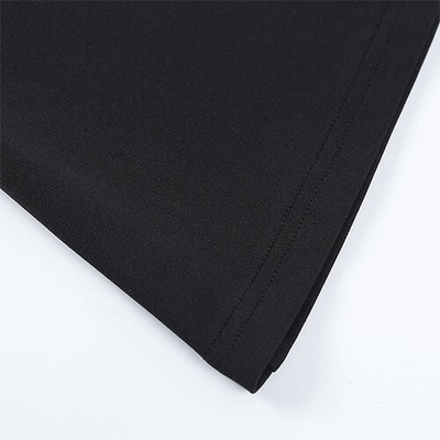 OEM Skirts Autumn cross -border new sexy sleeveless lacewave collar short skirt dress