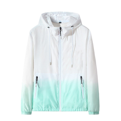 Polyester Breathable Outdoor Windbreaker Jacket Summer Ultra Thin Sun Shirt