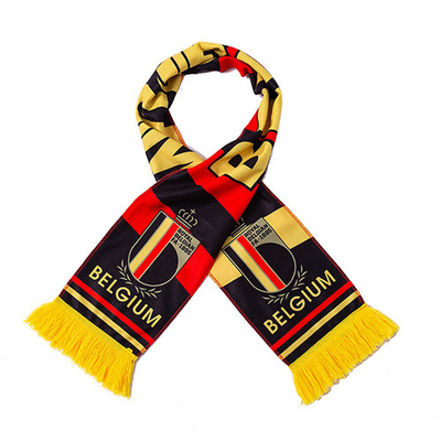 National Soccer Scarf Qatar Espana Brazil Portugal France Football Fans Scarves