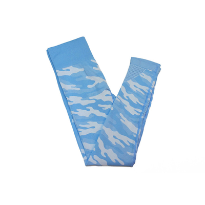 Custom GYM Fitness Apparel OEM Seamless Camo Leggings