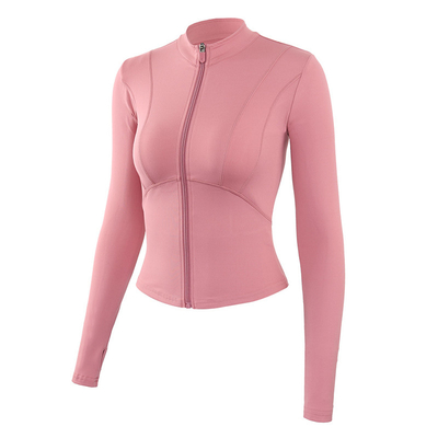 Slim Breathable Outdoor Running Jacket Women's Tight Long Sleeve Yoga Top