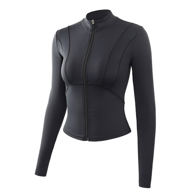 Slim Breathable Outdoor Running Jacket Women's Tight Long Sleeve Yoga Top